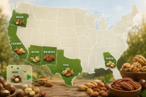 Top Tree Nut Producing States in the USA