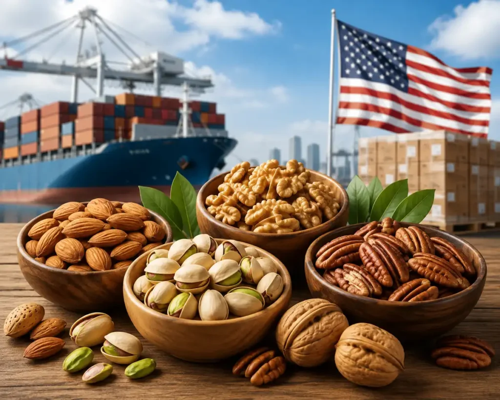 U.S. Tree Nut Exports - Products, Markets and Trends